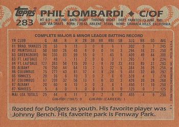 Card back