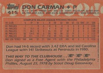 Card back