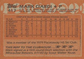 Card back
