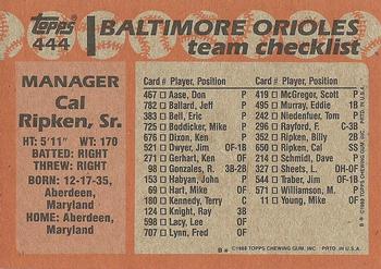 Card back