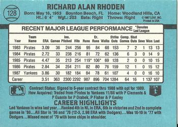 Card back