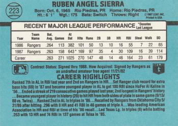 Card back