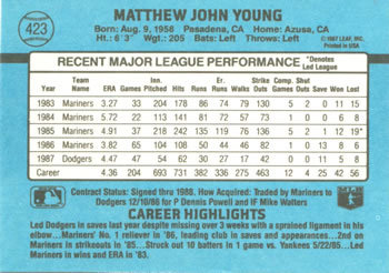 Card back