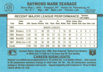 Card back