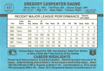 Card back