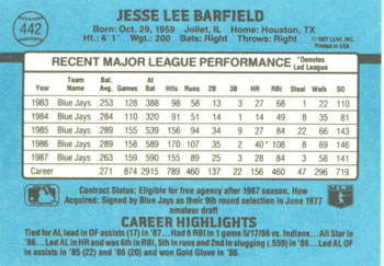 Card back