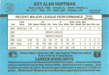 Card back