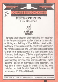 Card back