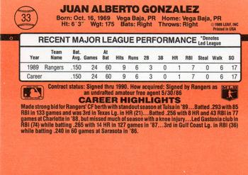 Card back