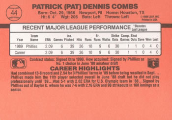 Card back