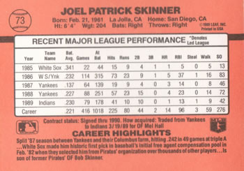 Card back