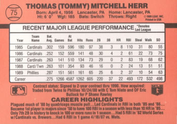 Card back