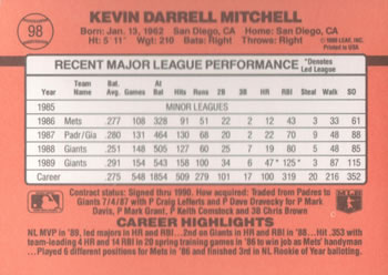 Card back