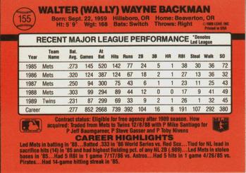 Card back