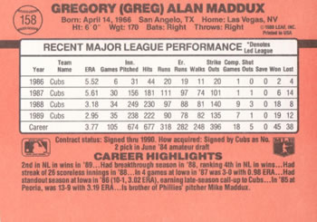 Card back