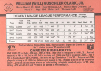 Card back