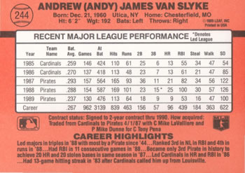Card back