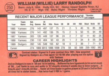 Card back