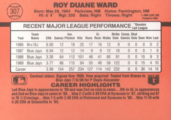 Card back