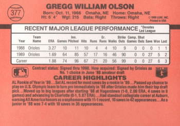 Card back