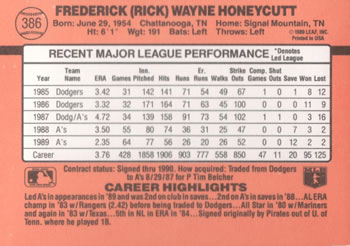 Card back