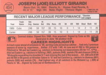 Card back