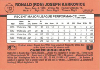 Card back