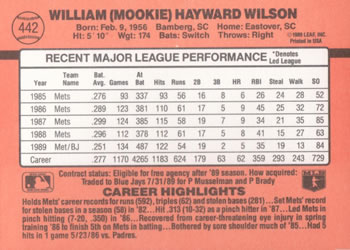 Card back