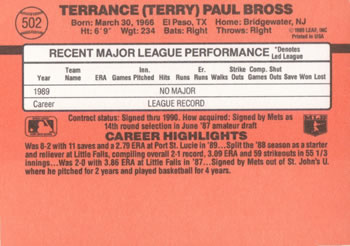 Card back