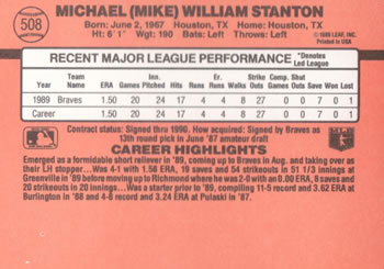 Card back