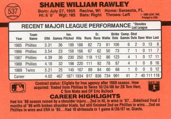 Card back