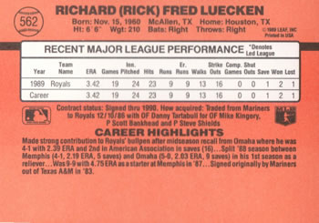Card back