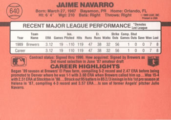 Card back