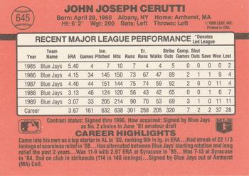 Card back