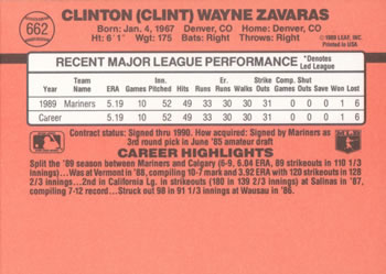 Card back