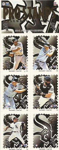 Frank Thomas / Ozzie Guillen / Robin Ventura / Ron Karkovice / Alex Fernandez / White Sox Logo 