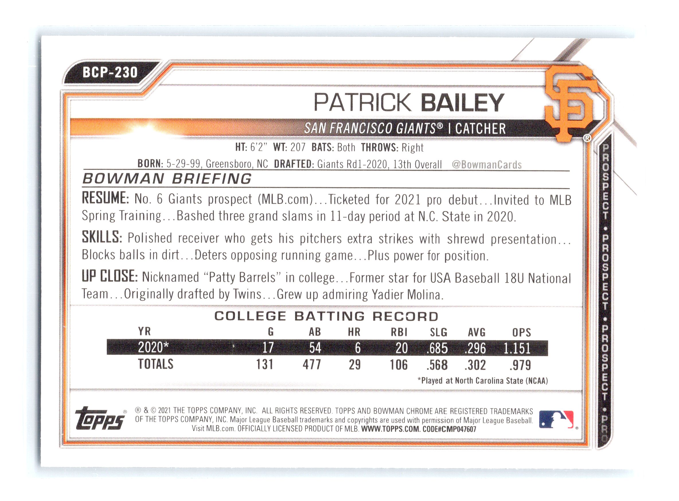 Card back