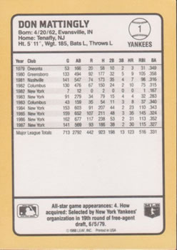 Card back