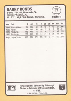 Card back