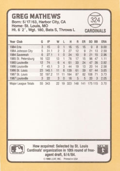 Card back