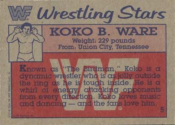 Card back