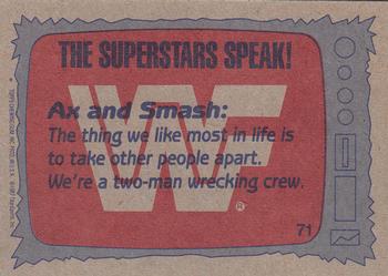 Card back