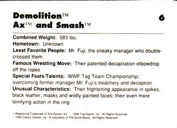Card back