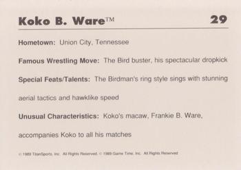 Card back