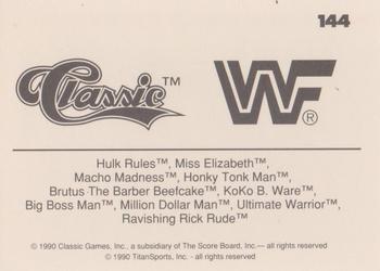 Card back