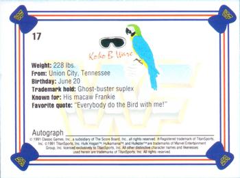 Card back