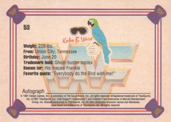 Card back