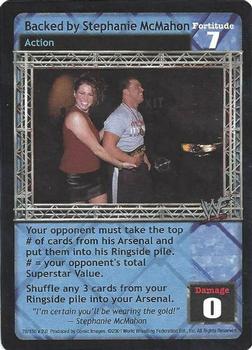 Backed by Stephanie McMahon