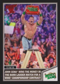 John Cena Wins the Money in the Bank Ladder Match for a WWE Championship Contract
