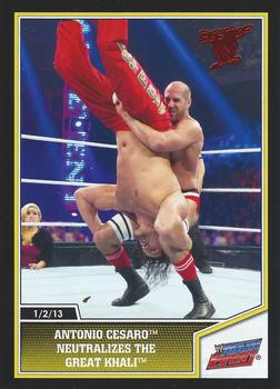 Antonio Cesaro Neutralizes The Great Khali